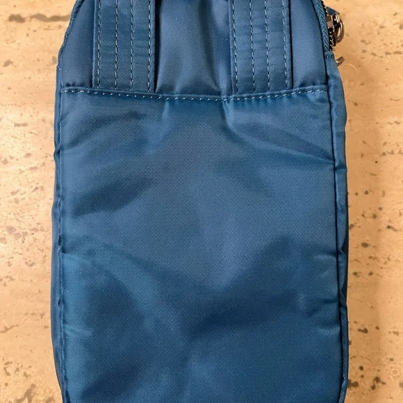 Lug Blue Quilted Crossbody Bag - Picture 2 of 6